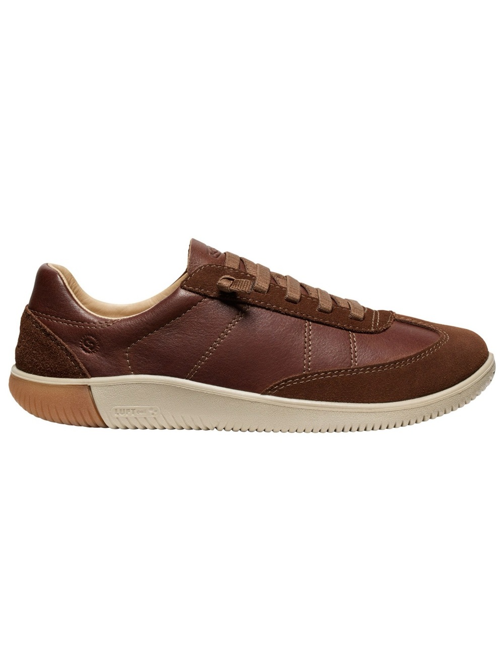 Keen KNX T-Toe Sneaker Men’s Dark Brown Leather Slip-on Comfy 1030625 Size 10.5 - Picture 3 of 15